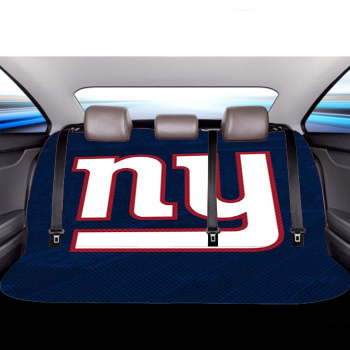 New York Giants Emblem Car Back Rear Seat Covers