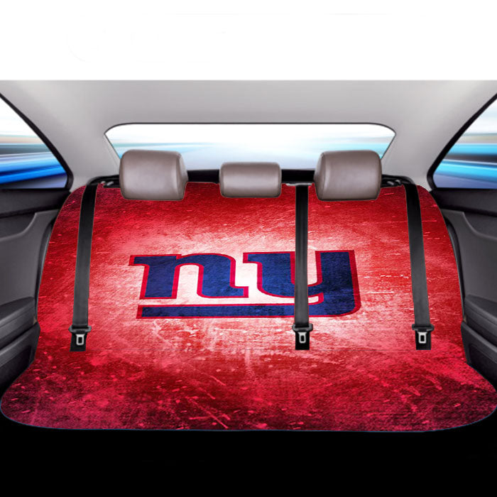 New York Giants Logo Car Back Rear Seat Covers