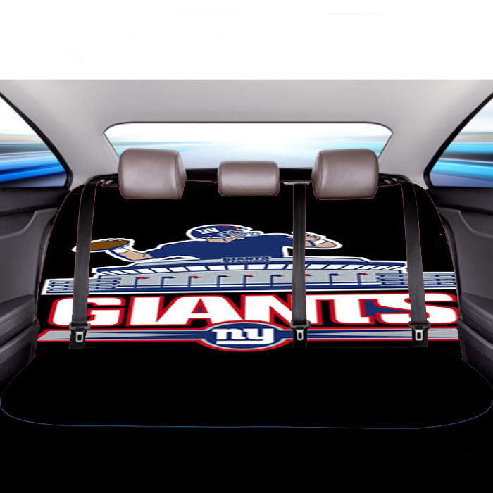 New York Giants Stadium Car Back Rear Seat Covers
