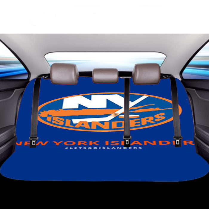 New York Islanders Lets Go Car Back Rear Seat Covers