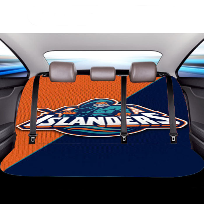 New York Islanders Nhl Logo Car Back Rear Seat Covers
