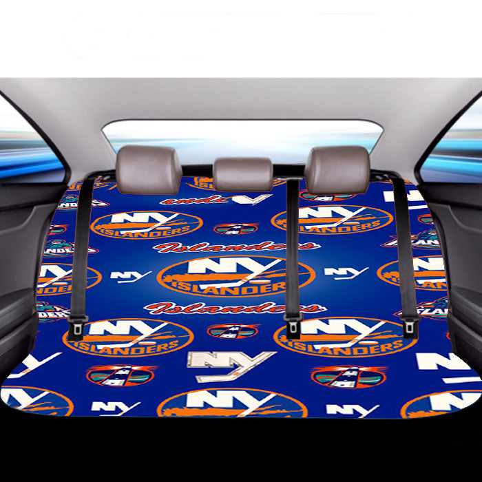New York Islanders Symbols 1 Car Back Rear Seat Covers