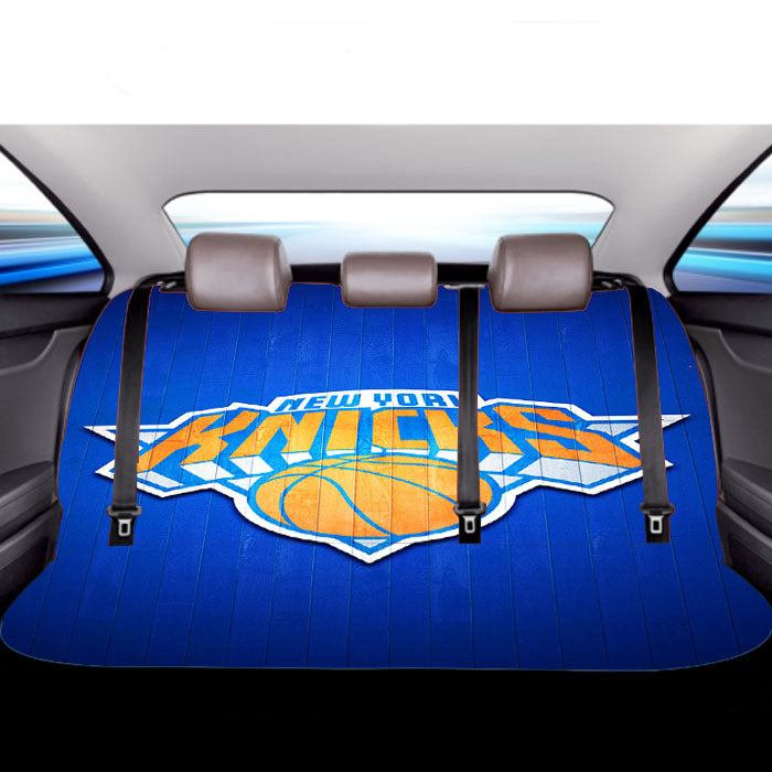 New York Knicks Hardwood 2 Car Back Rear Seat Covers