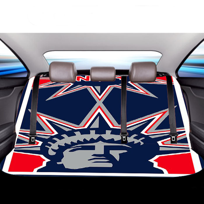 New York Rangers 3 Car Back Rear Seat Covers