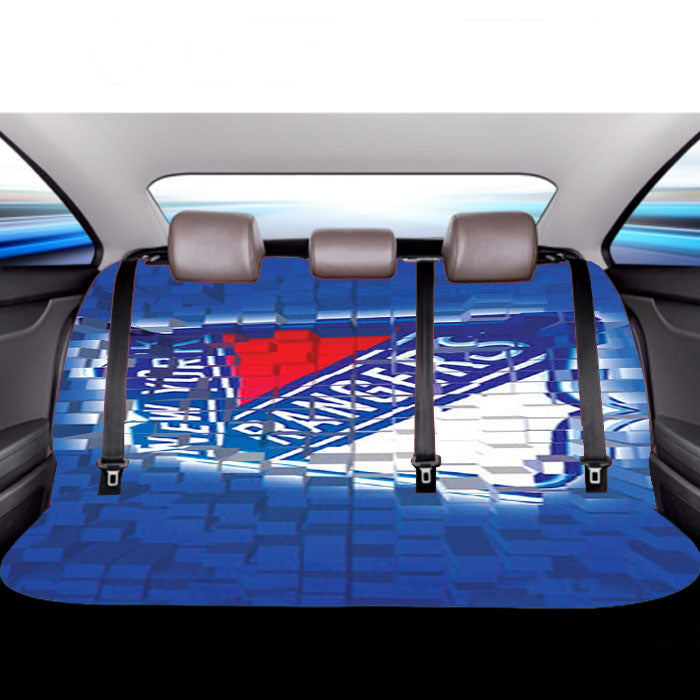 New York Rangers 3D Car Back Rear Seat Covers