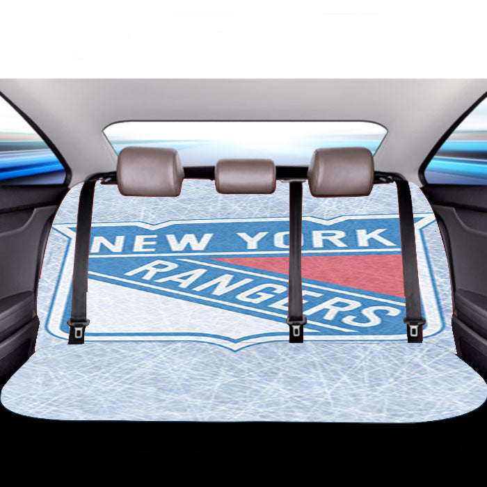 New York Rangers Art Car Back Rear Seat Covers