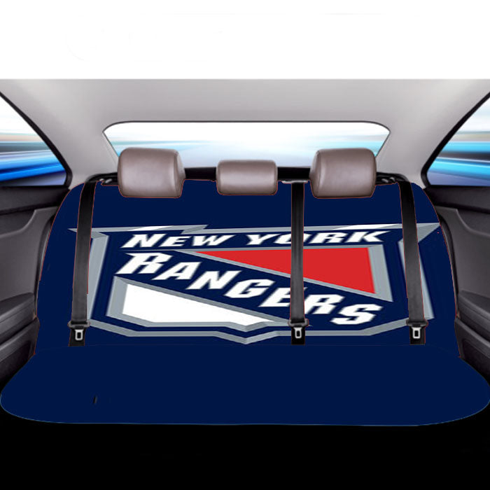 New York Rangers Hockey Logo Car Back Rear Seat Covers