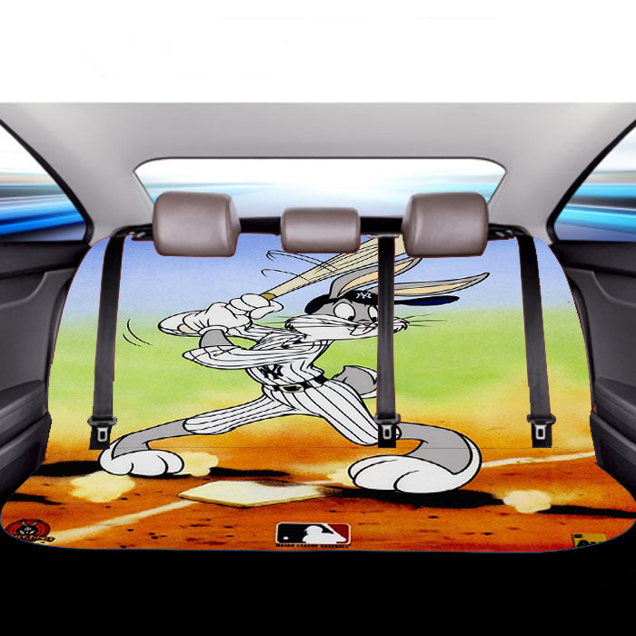 New York Yankees Bugs Bunny Car Back Rear Seat Covers