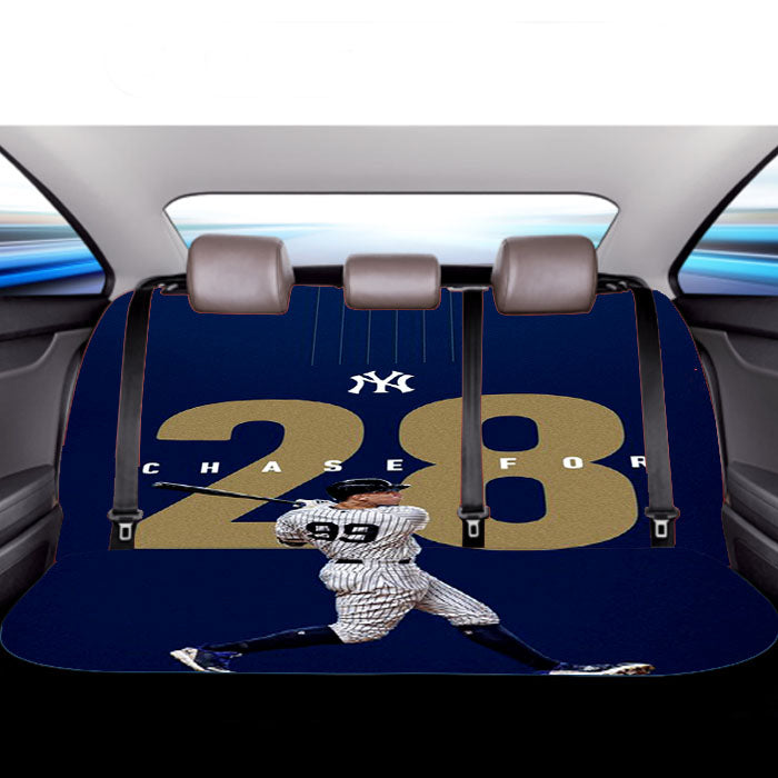 New York Yankees Chase For 28 Car Back Rear Seat Covers