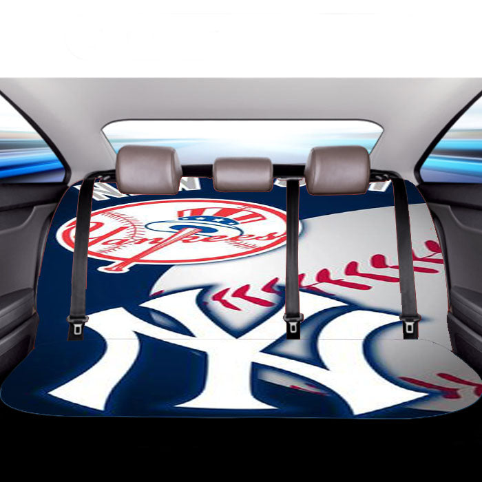 New York Yankees Logo Car Back Rear Seat Covers