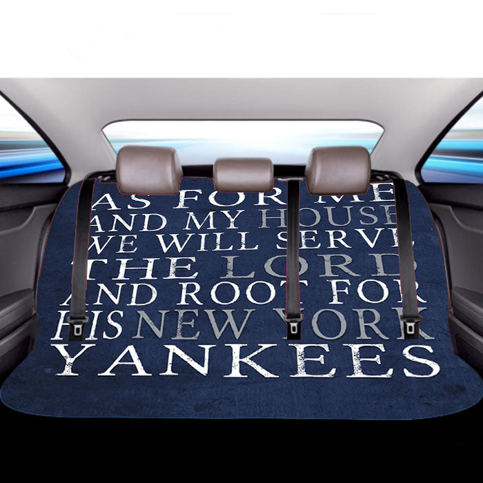 New York Yankees Quotes Car Back Rear Seat Covers