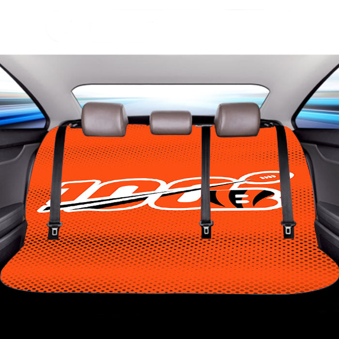 Nfl 100Th Cincinnati Bengals Wallpapers Car Back Rear Seat Covers