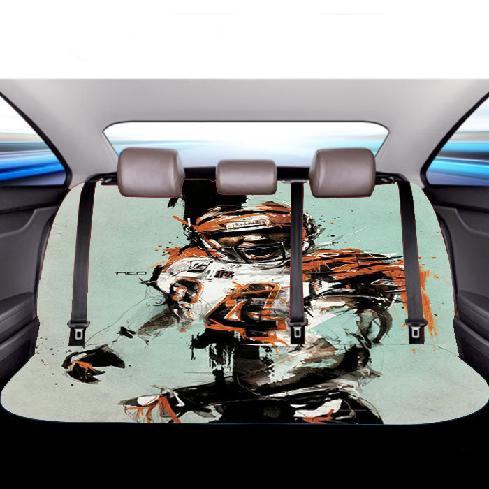 Nfl 84 Neo Smile Car Back Rear Seat Covers
