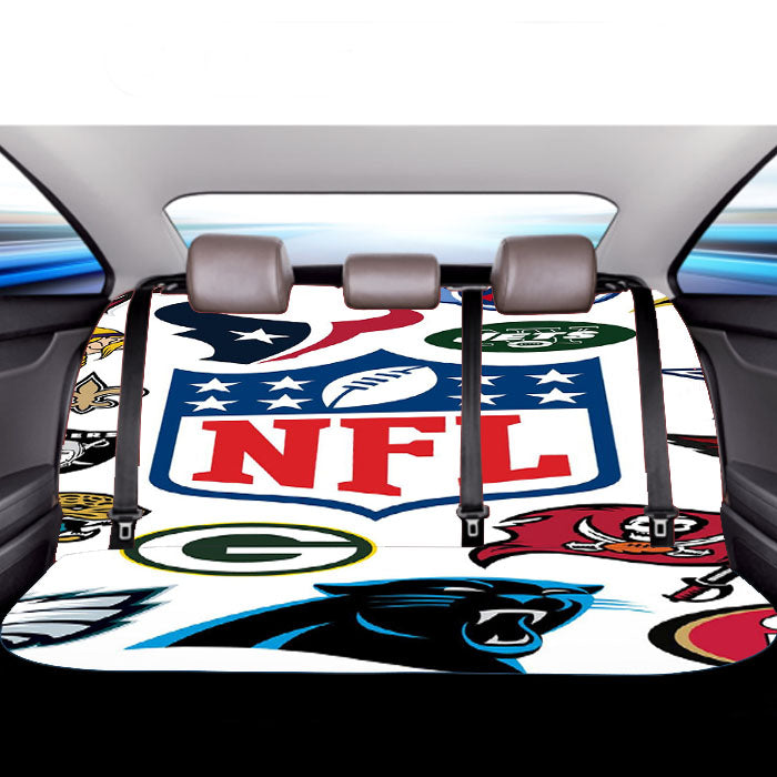 Nfl All Team America Football Car Back Rear Seat Covers