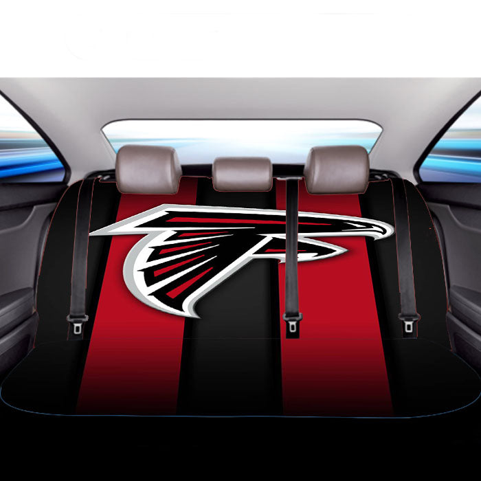 Nfl Atlanta Falcons Logo Car Back Rear Seat Covers