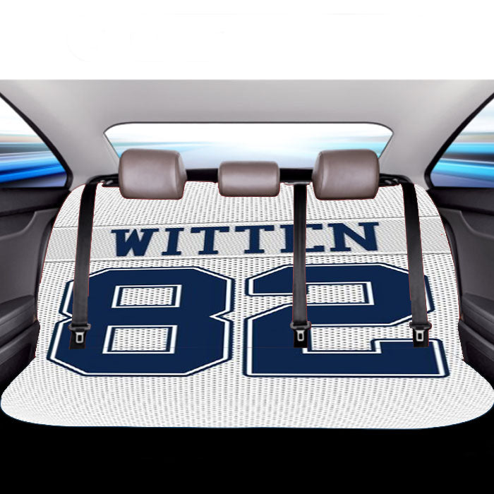 Nfl Jason Witten 82 Dallas Cowboys Jersey Car Back Rear Seat Covers