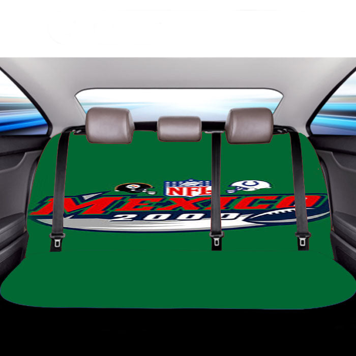 Nfl Mexico 2000 Green Car Back Rear Seat Covers