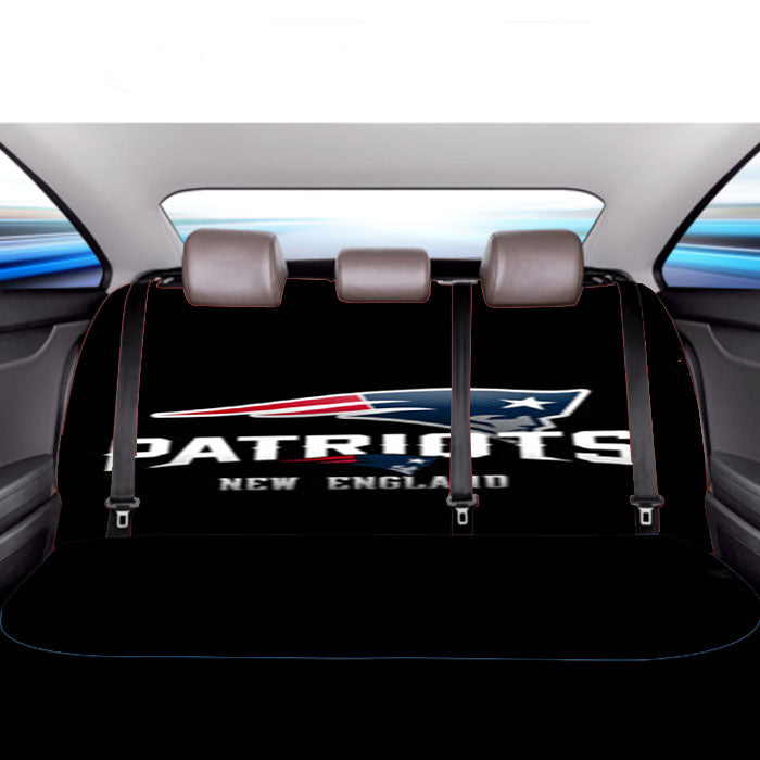 Nfl New England Patriots Car Back Rear Seat Covers