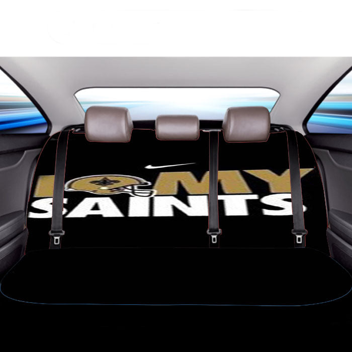 Nfl New Orleans Saints Car Back Rear Seat Covers