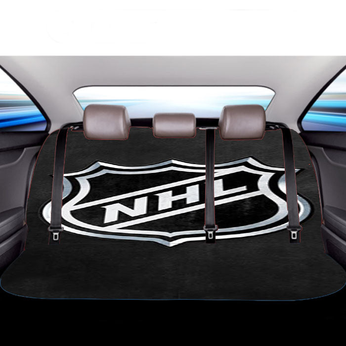 Nhl Logo Car Back Rear Seat Covers