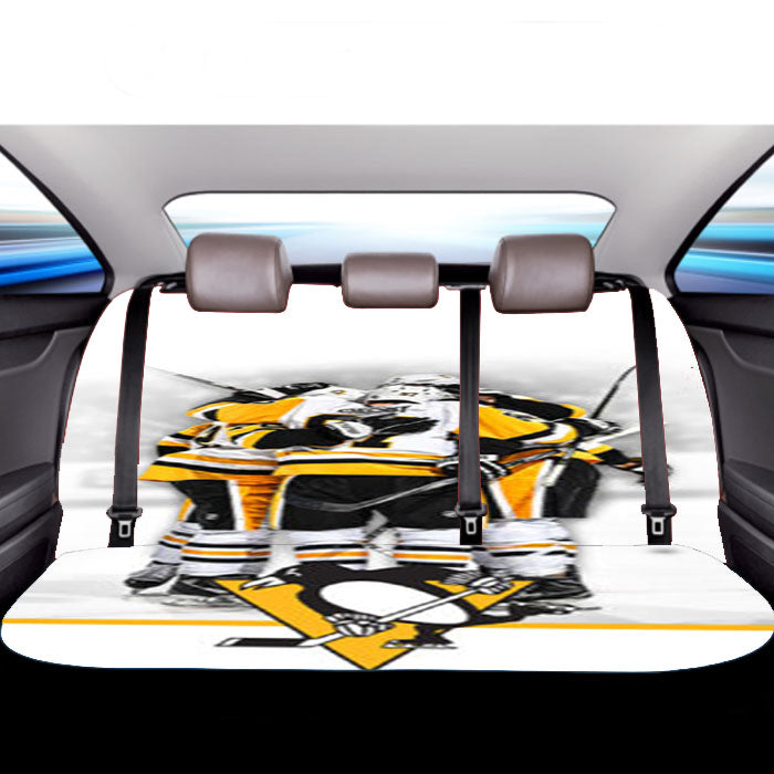 Nhl Pittsburgh Penguins Car Back Rear Seat Covers