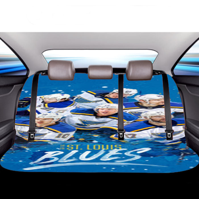 Nhl St Louis Blues Car Back Rear Seat Covers