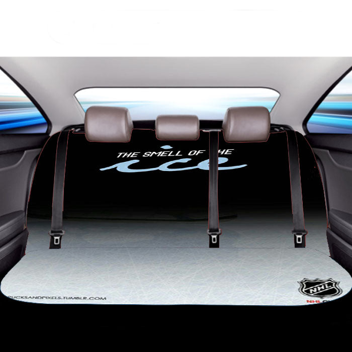 Nhl Teh Smell O The Ice Car Back Rear Seat Covers