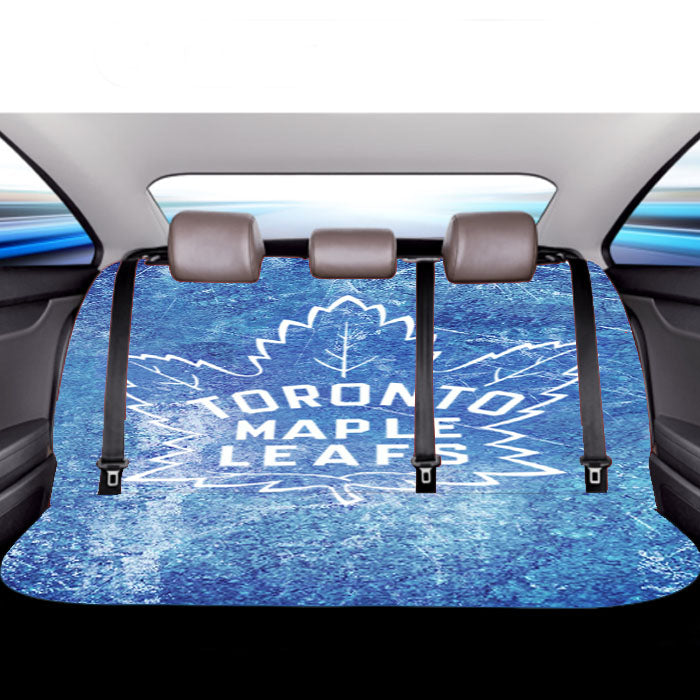 Nhl Toronto Maple Leafs Ice Logo Car Back Rear Seat Covers
