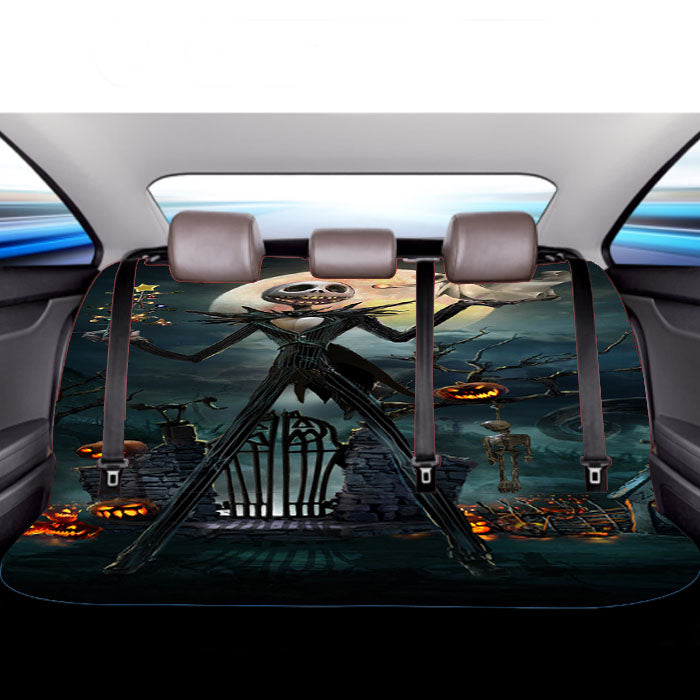 Nightmare Before Christmas Jack Car Back Rear Seat Covers
