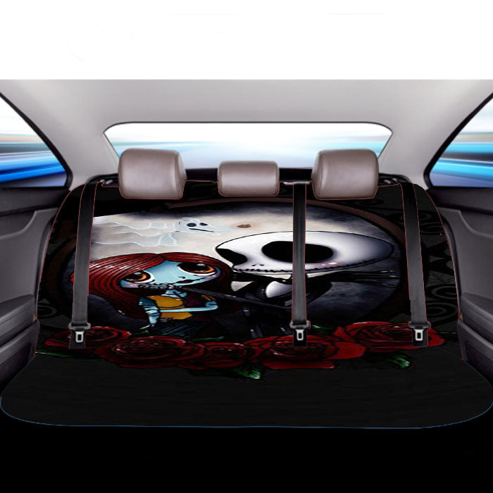 Nightmare Before Christmas Kawaii Car Back Rear Seat Covers