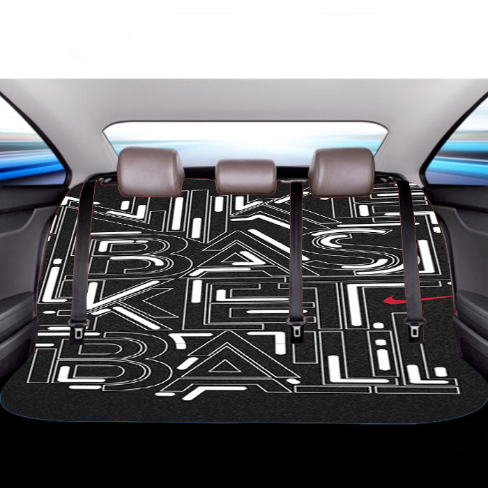 Nike Basket Ball Car Back Rear Seat Covers