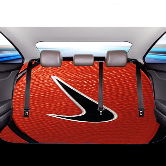 Nike Basketball Logo Car Back Rear Seat Covers