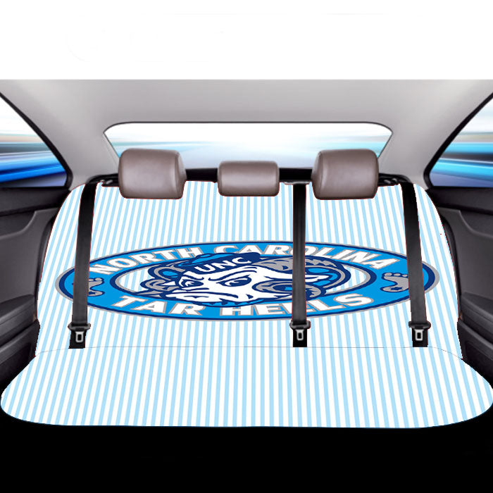 North Carolina Unc Tar Heels Car Back Rear Seat Covers