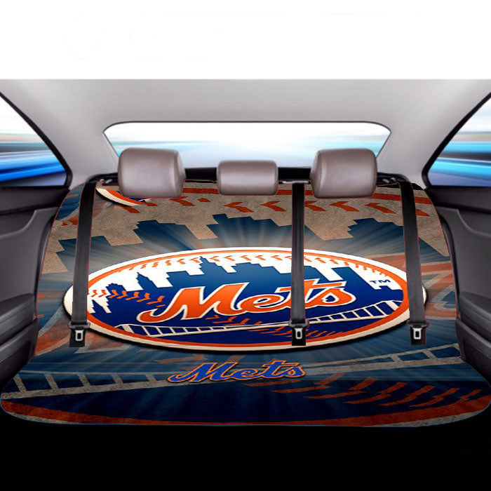 Ny Mets Car Back Rear Seat Covers