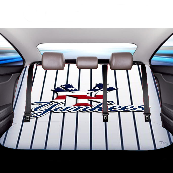 Ny New York Yankees Car Back Rear Seat Covers