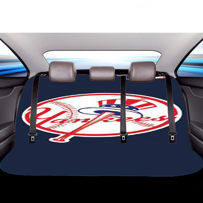 Ny Yankees Big Logo Ball Car Back Rear Seat Covers