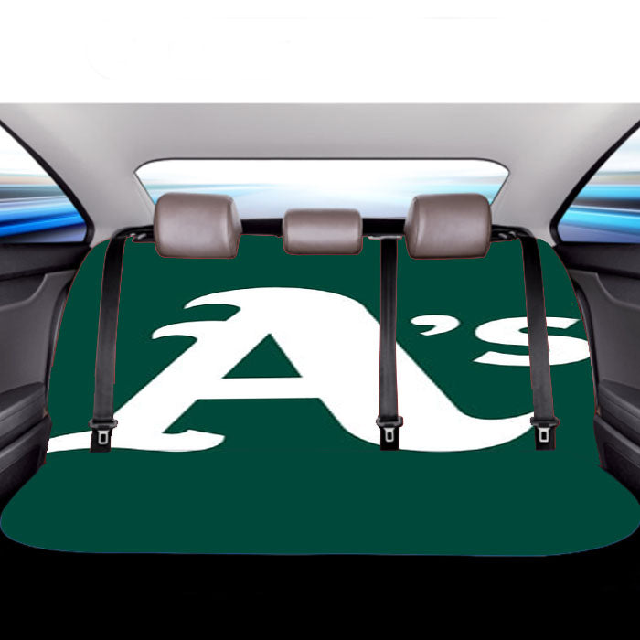 Oakland Athletics Art Car Back Rear Seat Covers