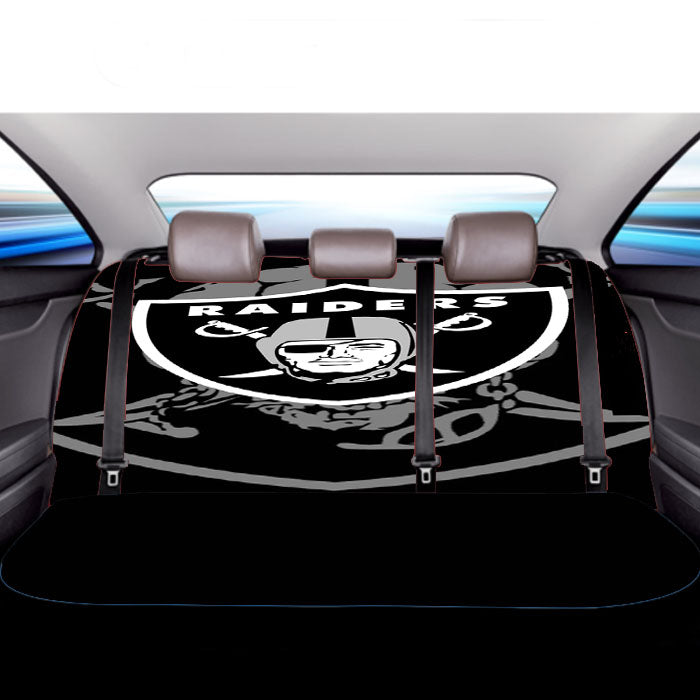 Oakland Raiders Car Back Rear Seat Covers