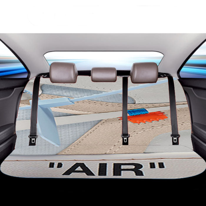 Off White X Air Jordan 1 Car Back Rear Seat Covers