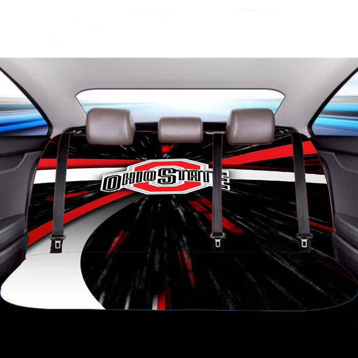 Ohio State Buckeyes Car Back Rear Seat Covers
