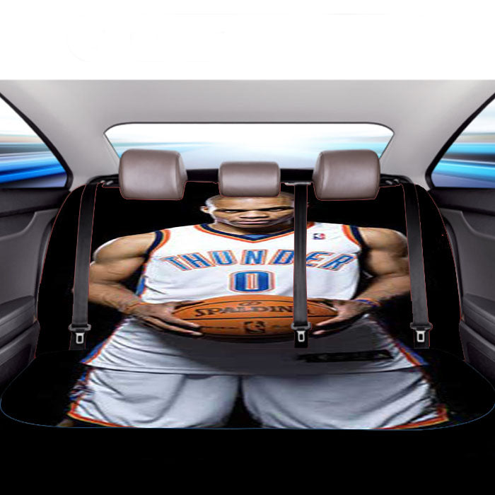 Okc Thunder Russell Westbrook Car Back Rear Seat Covers