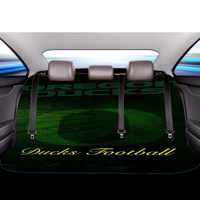 Oregon Ducks Football Car Back Rear Seat Covers