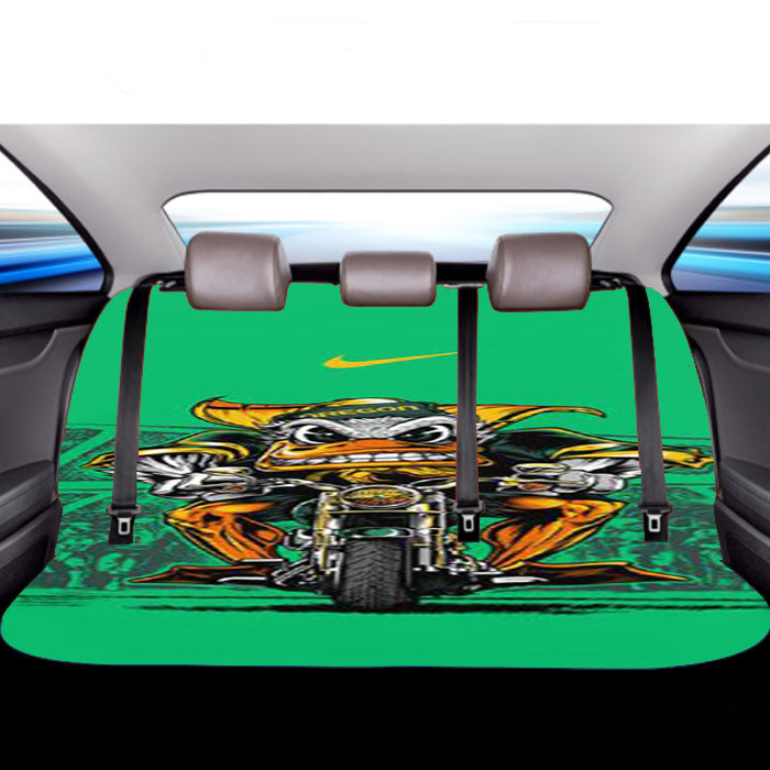 Oregon Ducks Football Team Car Back Rear Seat Covers