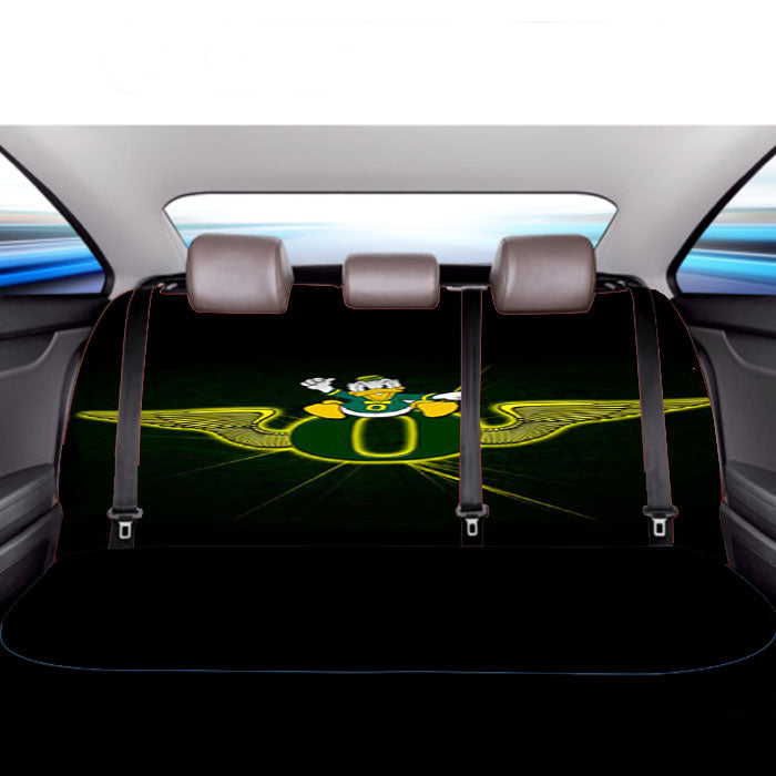 Oregon Ducks Football Wings Car Back Rear Seat Covers