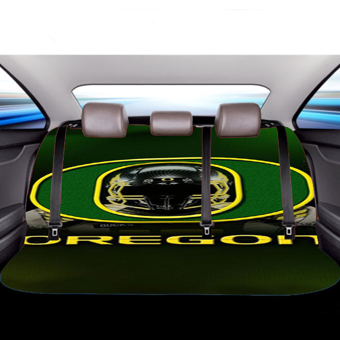Oregon Ducks Green Car Back Rear Seat Covers