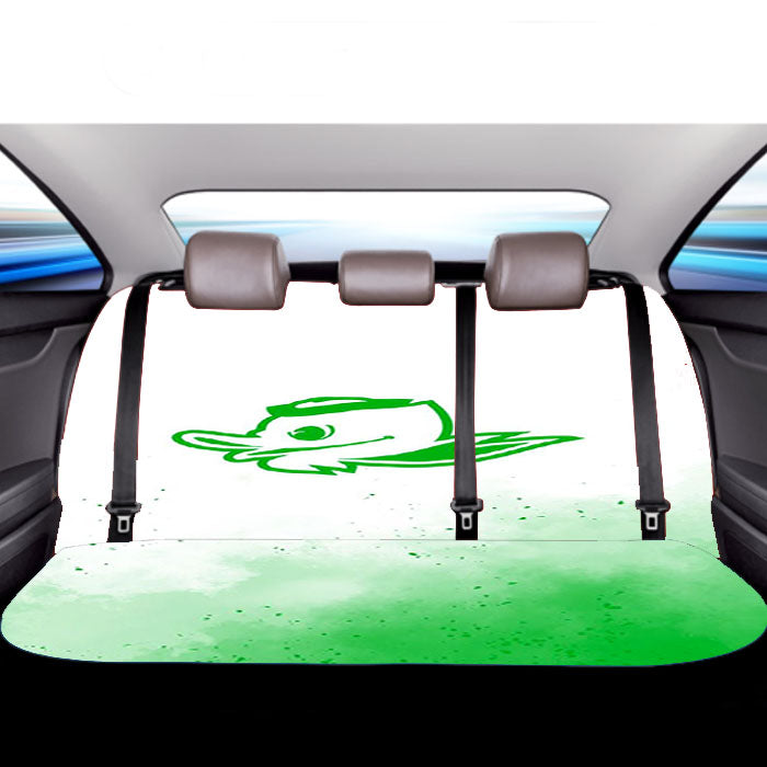 Oregon Ducks Logo Car Back Rear Seat Covers