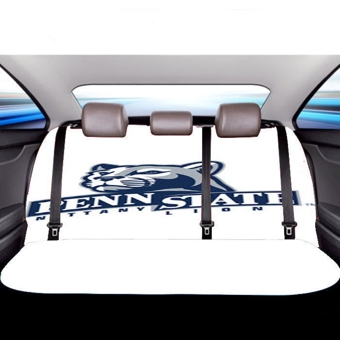 Penn State Nittany Lions Logo Car Back Rear Seat Covers
