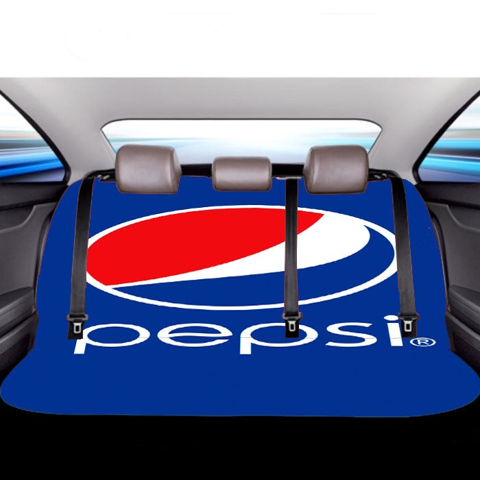 Pepsi Emblem Car Back Rear Seat Covers
