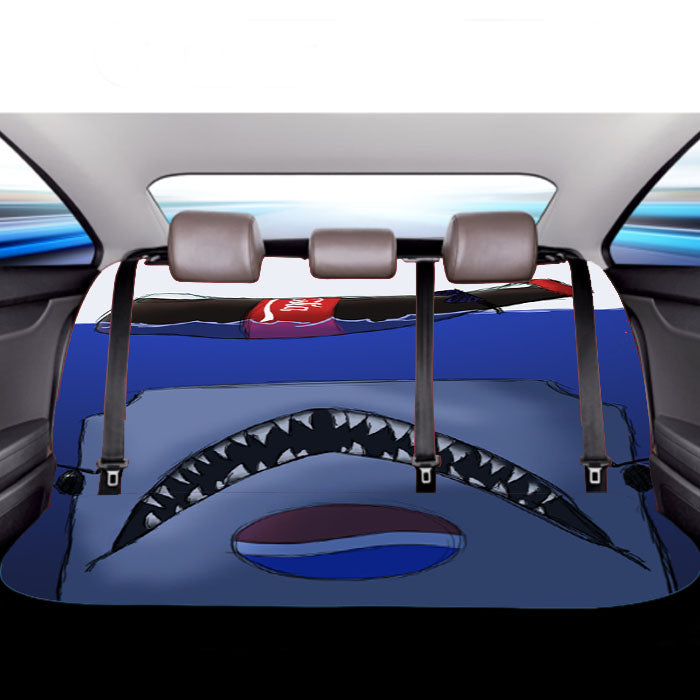 Pepsi X Coca Cola Car Back Rear Seat Covers