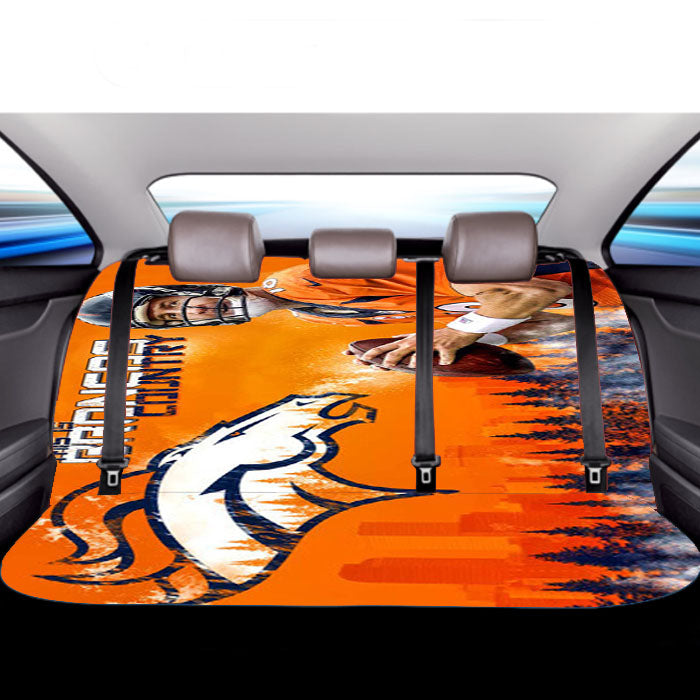 Peyton Manning Broncos Car Back Rear Seat Covers